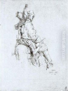 An Arab On Horseback