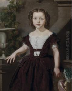 Portrait Of Deborah Taylor by Seymour Joseph Guy