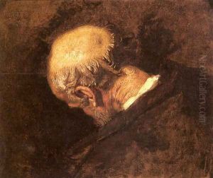 Study For The Marriage Of Harequin by Thomas Couture