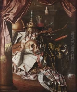 Vanitas by Franciscus Gysbrechts