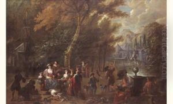 Pieter Gysels Et Philipps
Augustyn Immenraet (anvers 1621 - 1691) Et (anvers 1627 - 1679) - view 1