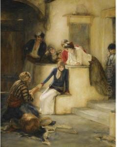 The Fortune Teller by Nicholaos Gysis