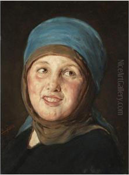 Portrait Of A Smiling Woman - view 1