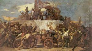 The Enrollment of the Volunteers of 1792 by Thomas Couture
