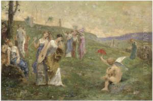 Allegorical Figures - view 1