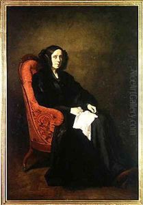 Portrait of Madame Poullain-Dumesnil, 1842 Portrait of Madame Poullain-Dumesnil, 1842