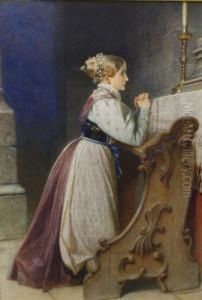 A Tyrolese Bride by Carl Haag