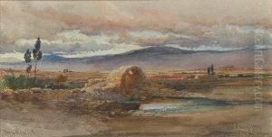 The Well Of Moses; Near The Ruins Ofbaalbek