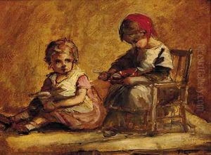 Finishing supper by Thomas Couture