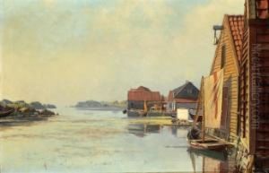 Losbat I Havn 1893