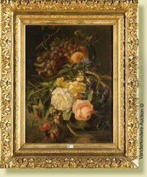 Nature Morte Aux Fleurs Et Aux Fruits - view 1
