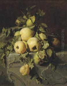 Quinces On A Ledge