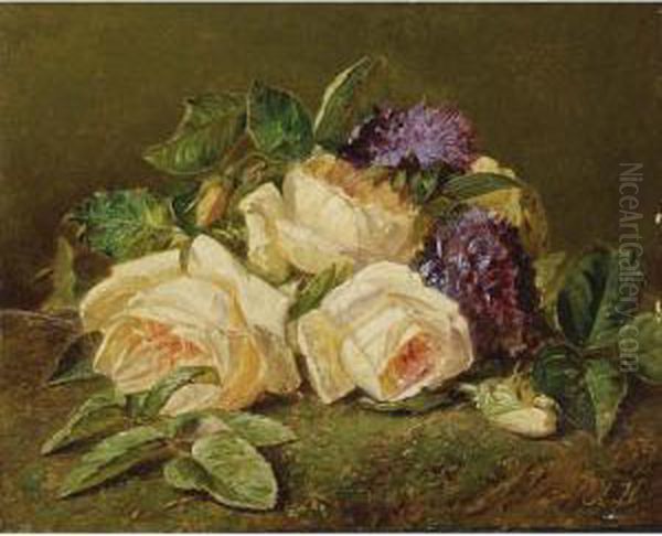 A Still Life With Roses - view 1