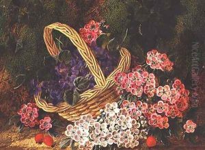 Basket of Flowers by George Clare