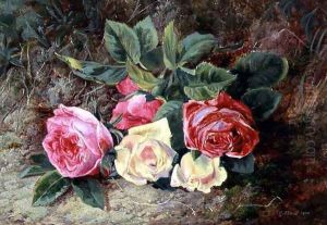 Roses, 1865 by George Clare