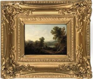 Travellers On A Beaten Track by Jan Hackaert