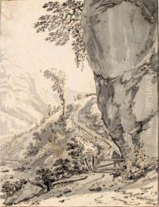 View Of An Alpine Valley (glarus)
