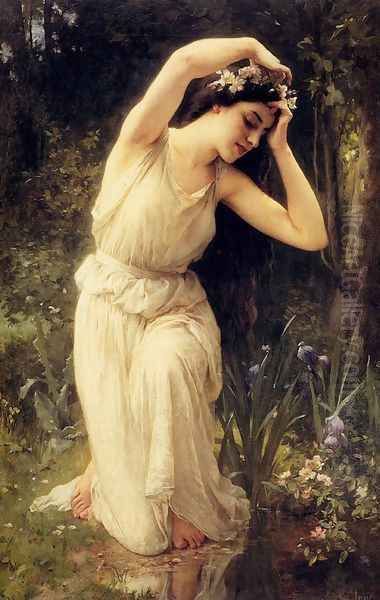 A Nymph In The Forest - view 1