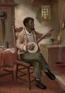The Banjo Player by David W. Haddon