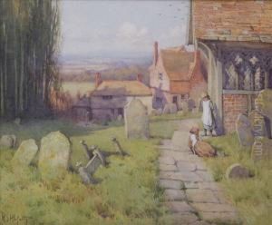 An Oldchurchyard In Sussex, Possibly Billingshurst