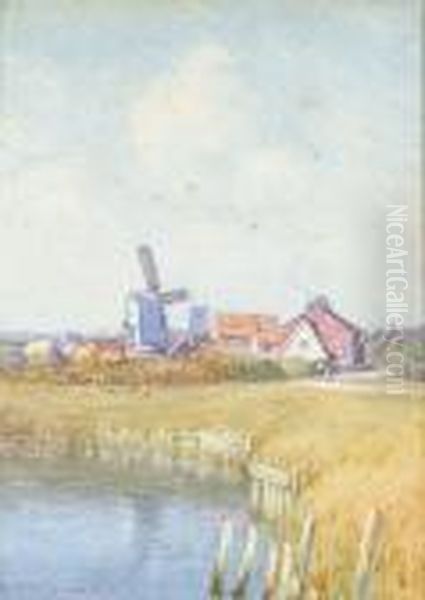 Landscape With A Windmill - view 1