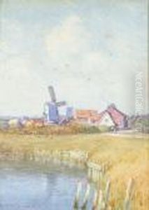 Landscape With A Windmill Landscape With A Windmill