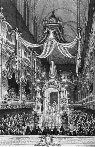 Funeral Pomp of the Dauphine, Marie-Therese of Spain 1746