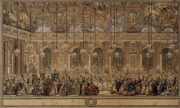The Masked Ball Given by the King 1745 - view 1