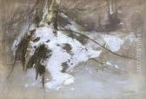 Winterlandschaft An Der Havel by Karl Hagemeister
