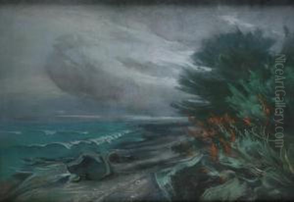 Sturmstimmung An Der See - view 1