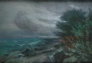 Sturmstimmung An Der See by Karl Hagemeister