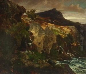 Sudliche Gebirgskuste by Karl Hagemeister