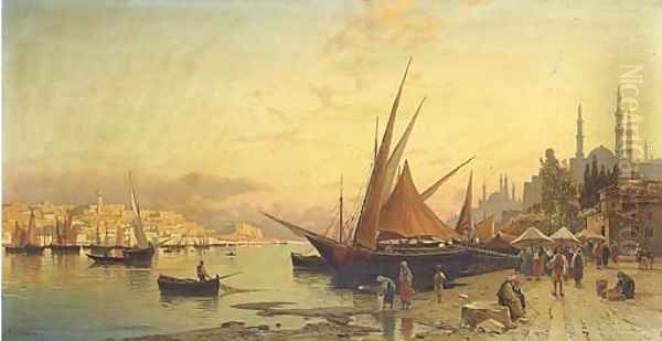 View of the Bosphorus, Constantinople - view 1