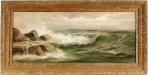 California Coastal Seascape by Nels Hagerup