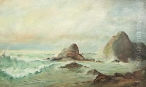 Coastal Rocks by Nels Hagerup
