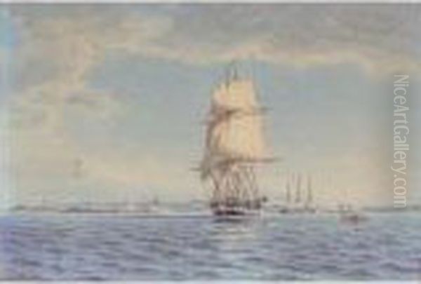 Shipping In A Harbour - view 1