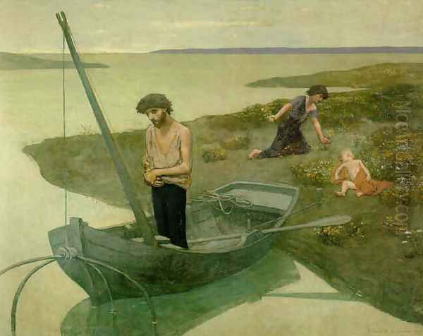 The Poor Fisherman, 1881 by Pierre Cecile Puvis de Chevannes