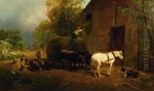 Afternoon Chores/a Western Scene