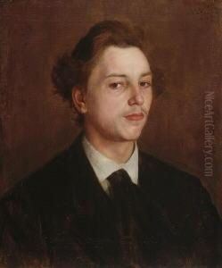 Bildnis Eines Jungen
 Mannes. by Karl Haider