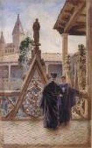 The Upper Cloisters, Pamplumes by Axel Herman Haig