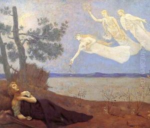 The Dream, 1883 by Pierre Cecile Puvis de Chevannes