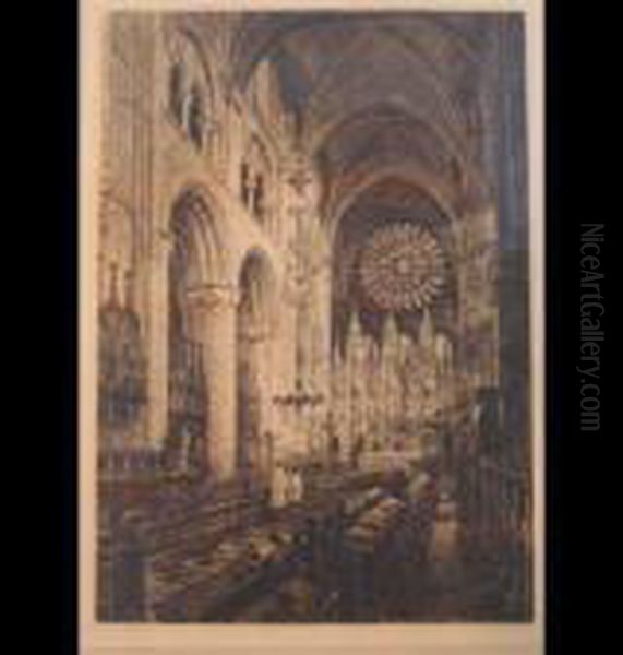Interior Of Durham Cathedral - view 1