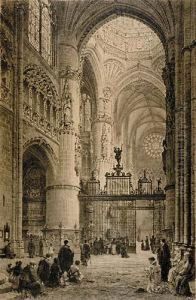 Cathedral Interior Ah by Axel Herman Haig