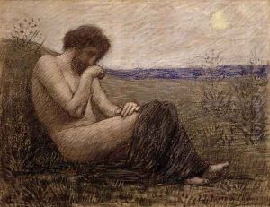 Solitude by Pierre Cecile Puvis de Chevannes