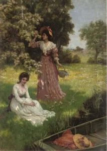 Spring Blossoms by Thomas Waterman Wood