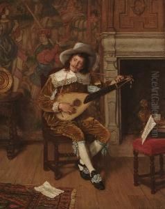 Tuning The Lyre by Thomas Waterman Wood
