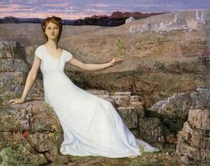 Hope, 1872 by Pierre Cecile Puvis de Chevannes