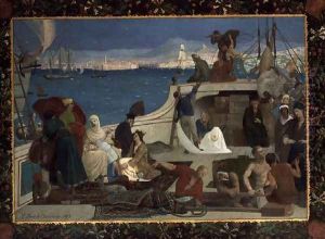 Marseilles, Gate to the Orient, 1869 by Pierre Cecile Puvis de Chevannes