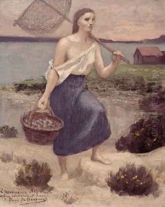 The Fisherwoman by Pierre Cecile Puvis de Chevannes