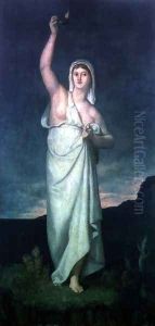 La Vigilance, 1867 by Pierre Cecile Puvis de Chevannes